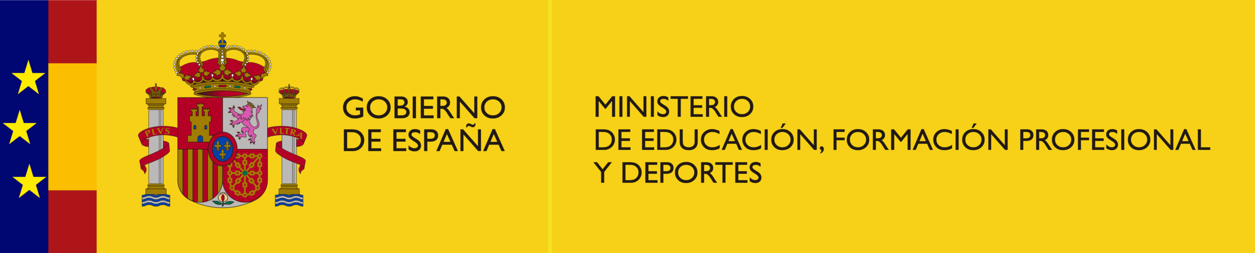 Logo Ministerio de educación, formación profesional y deportes